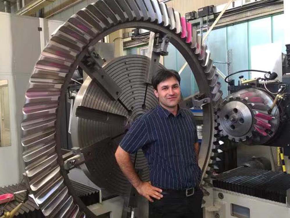 large module straight bevel gears